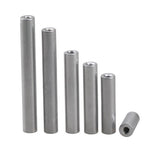 M3 Aluminum Column Round Threaded Sleeve Stud Standoff Nut Connector / OD 6mm