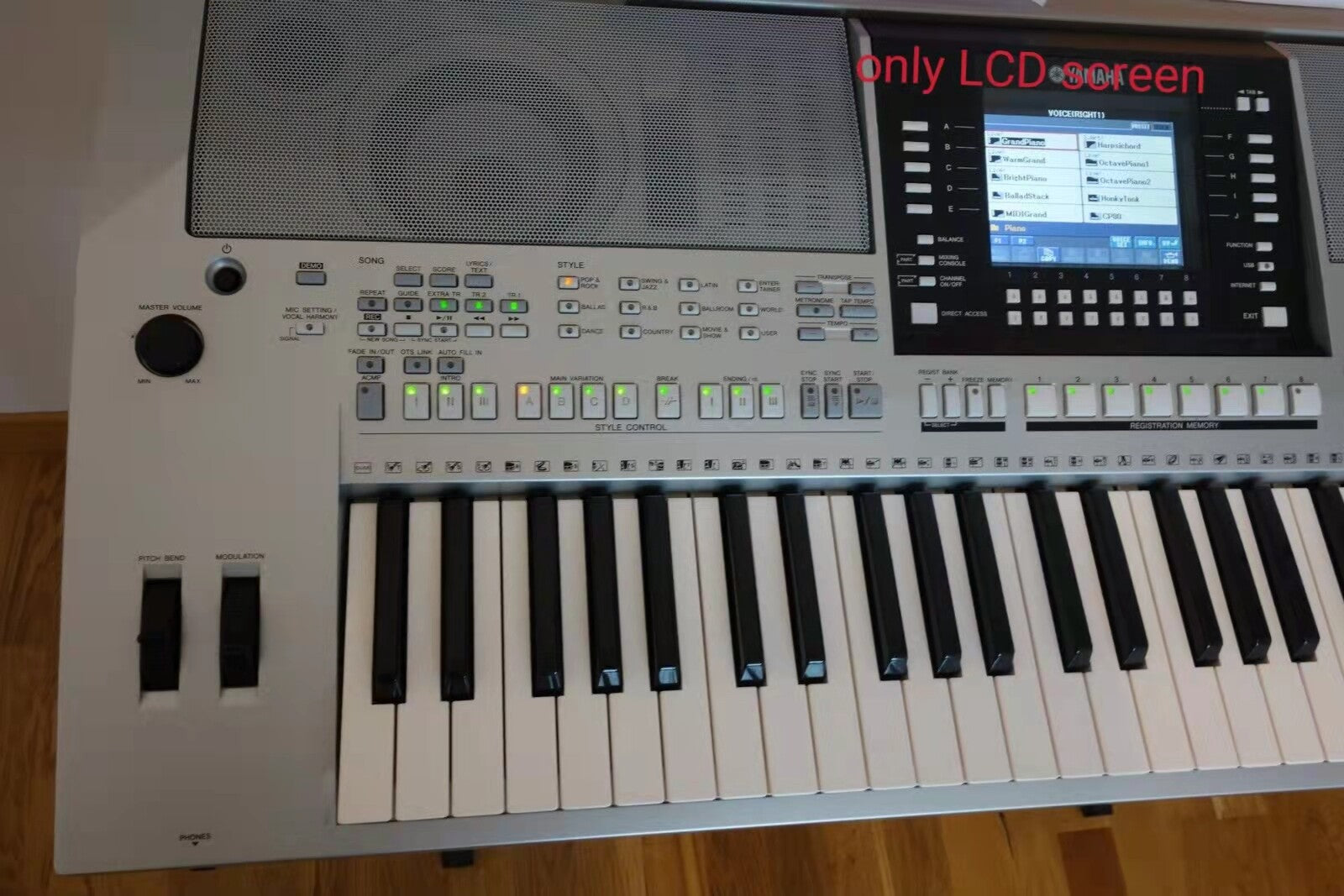 A+ 5.7 Inch For YAMAHA PSR S910 PSR-S910 Electronic Organ LCD Screen Display