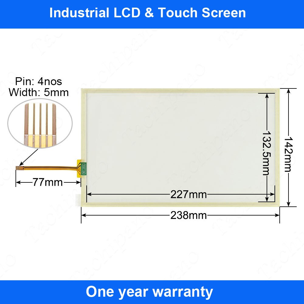Touch Screen for Weinview KDT-6071 KDT-6965 10inch Panel Glass