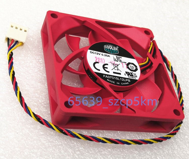 Cooler Master FA07015LPB 70mm 7CM DC 12V 0.25A PWM speed control CPU cooling fan