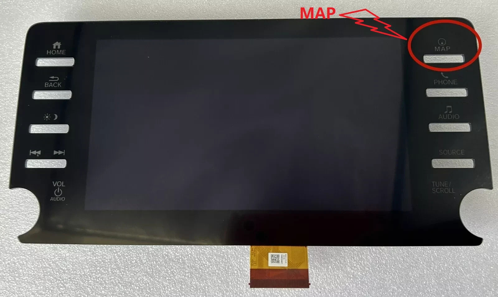 2018-2022 Honda Accord WITH MAP C080EAB02.0 LCD Screen Display Replacement