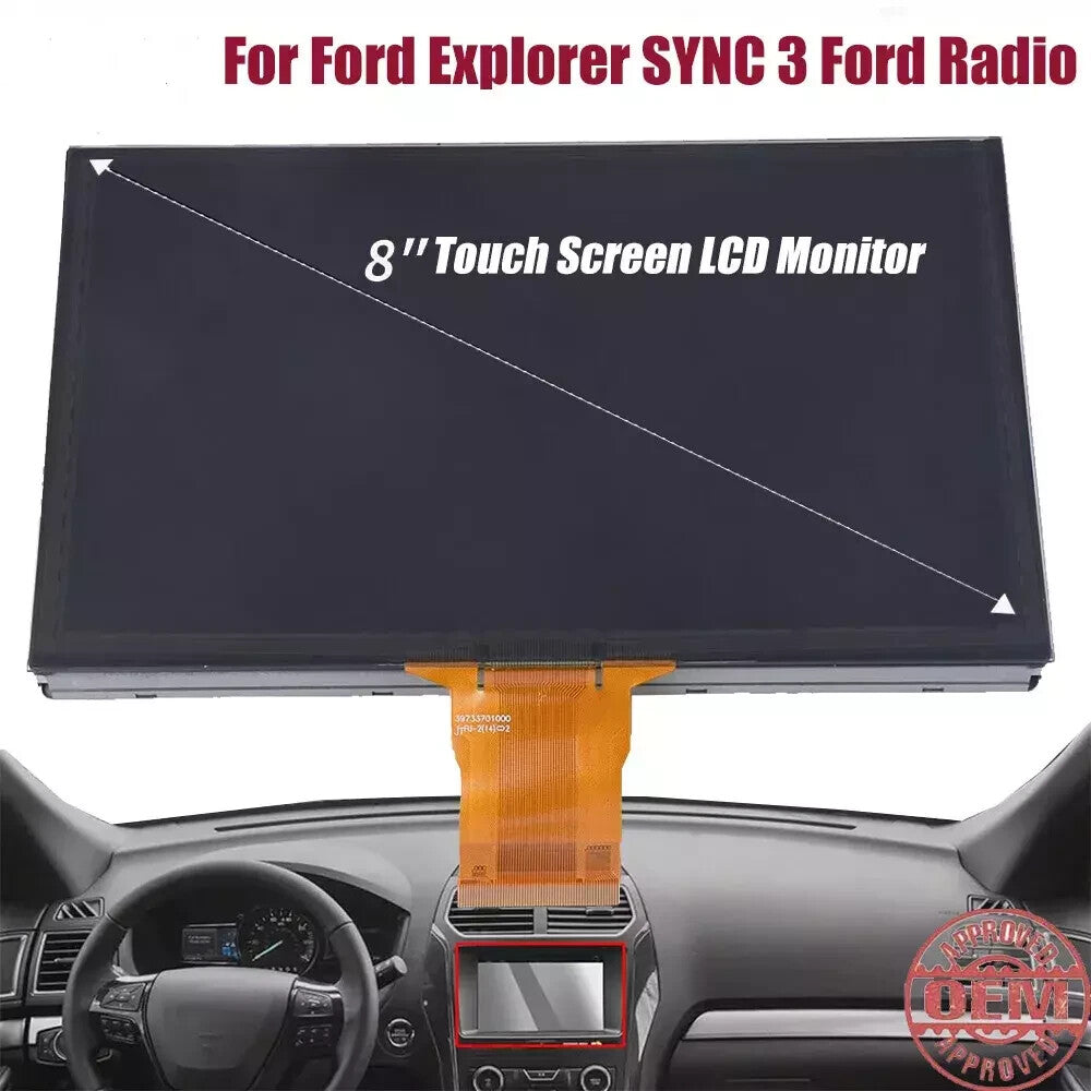 Original 8" Touch Screen LCD Monitor For Ford F-250 2013-2018 Super Duty SYNC 3