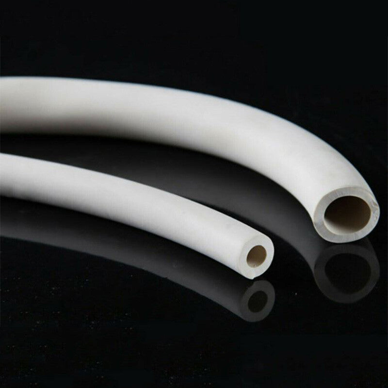 Dia 2mm~19mm White Rubber Vacuum Tube Laboratory Hose Pipe High Quality Inner