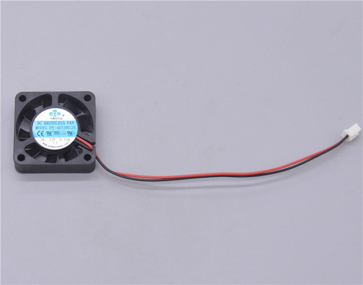 1PC DC Brushless Fan 12V 0.15A 40*40*10mm 2pin FAN / Replace COFAN F-4010M12BII