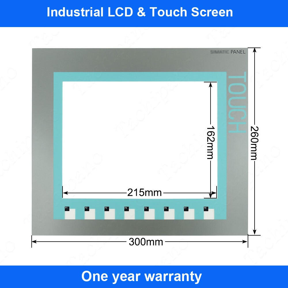 6AV6647-0AE11-3AX0 Touch Screen for 6AV6 647-0AE11-3AX0 KTP1000 with Keypad