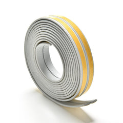 10M Self Adhesive Doors Windows Foam Seal Strip Soundproof Collision Rubber Seal