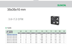 MF35100V1-1000C-A99 for SUNON 3510 DC 5V 3.5cm 35mm Quiet Silent Cooling Fan