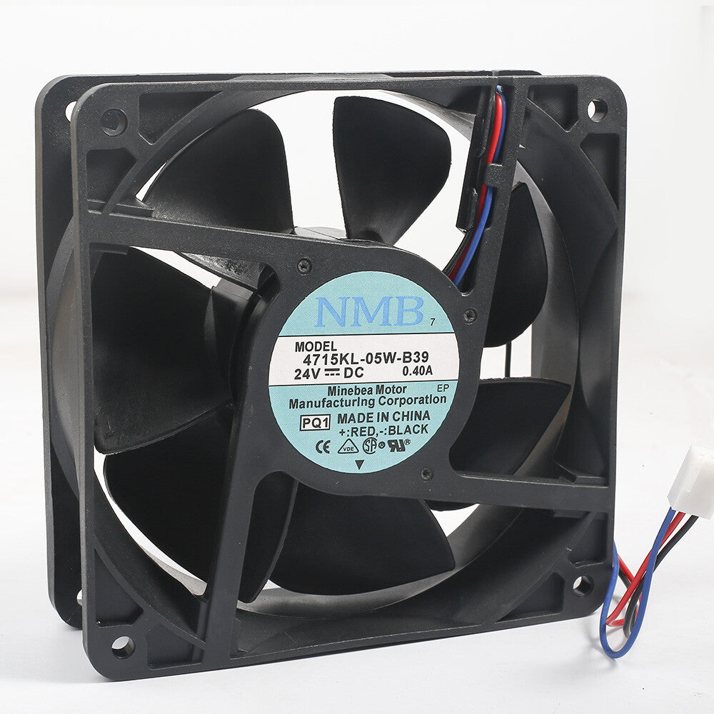 NMB 4715KL-05W-B39 Fan DC24V 0.4A 120*120*38mm