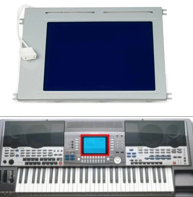 LCD Display for Yamaha PSR 1000 1100 2000 2100 Screen Replacement