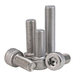 DIN912 M1.4 M1.6 M2 M2.5 304 Stainless Steel Hex Socket Cap Head Screws Bolts