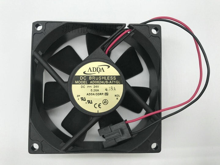 ADDA 8025 AD0824UB-A71GL DC24V 0.26A 8cm 80mm variable frequency cooling fan