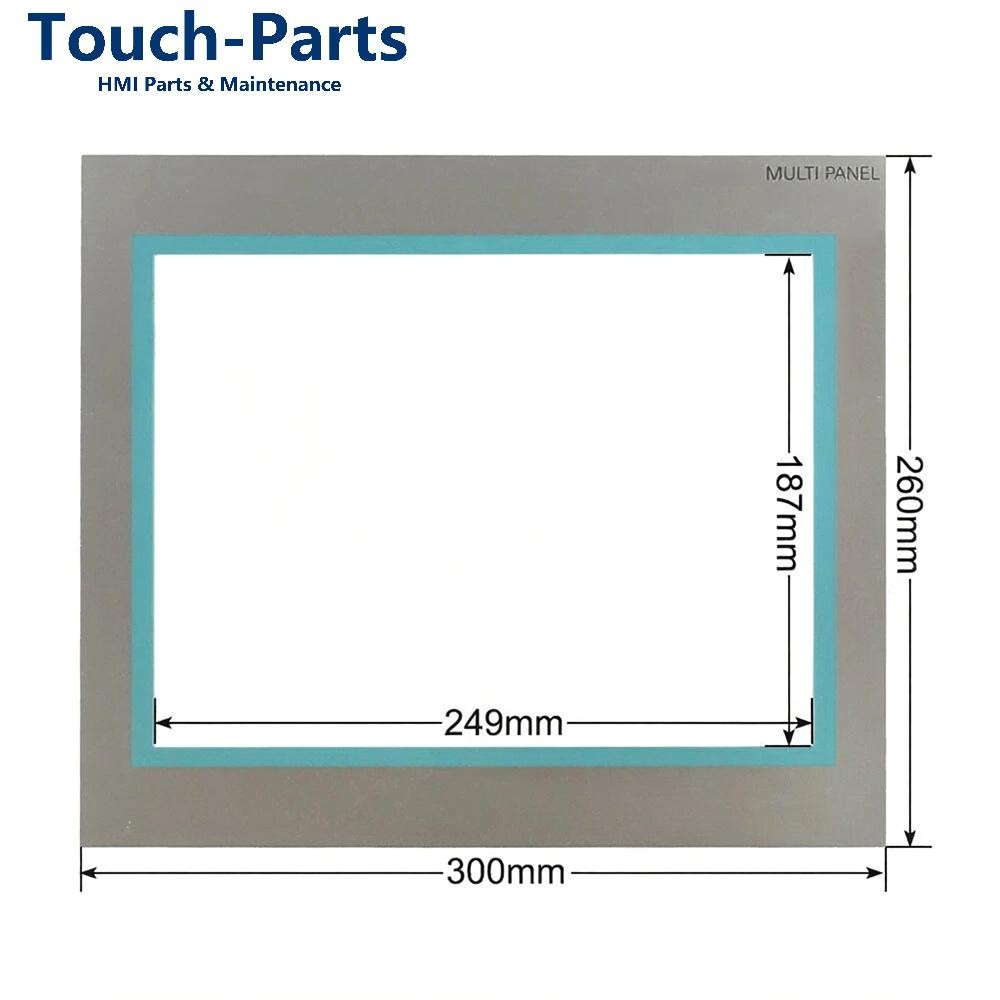 For 6AV6 644-0AA01-2AX0 Screen + Overlay Front Case Cover 6AV6644-0AA01-2AX0