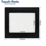 For 2711-T6C20L1 with Front Overlay Touch Screen Glass Panel 2711-T6C12L1