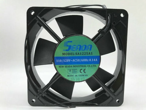 1PC SA1225A1 SeaDa Cooling Fan 110V/120V 0.14A 120mm 12CM Axial New