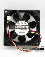 1pcs Sanyo 9A0812S4D01 8025 12V 0.18A 3-wire dual ball cooling fan