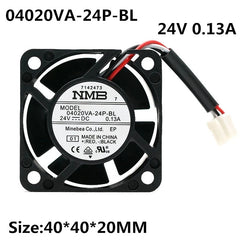 Original for NMB 04020VA-24P-BL 24V 0.13A 4cm 4020 40*20MM inverter driven fan