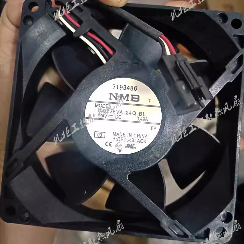 NMB 09225VA-24Q-BL DC24V 0.49A 3-Pin Silent Cooling Fan Free Shipping