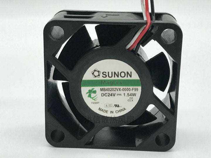 SUNON Maglev MB40202VX-0000-F99 24V 1.54W 4CM inverter cooling fan