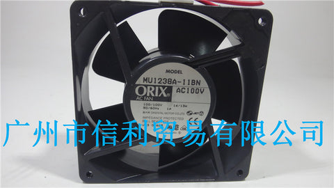 1 PC ORIX Fan MU1238A-11BN AC100V 120×120×38mm