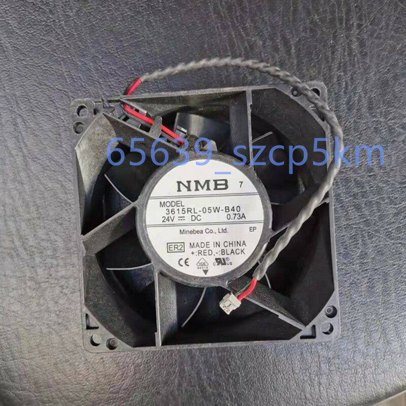NMB-MAT 3615RL-05W-B40 9038 92*92*38mm 24V 0.73A 2PIN Case Cooling Fan
