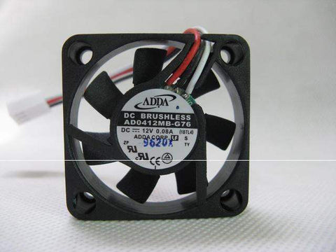 ADDA AD0412MB-G76 4010 40mm DC12V 0.08A ultra silent fan uble bearing 3 pin