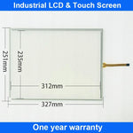 TouchScreen Panel Glass Digitizer TP-3220S4 TP-3220S5 TP-3220S5F0 + Overlay Film