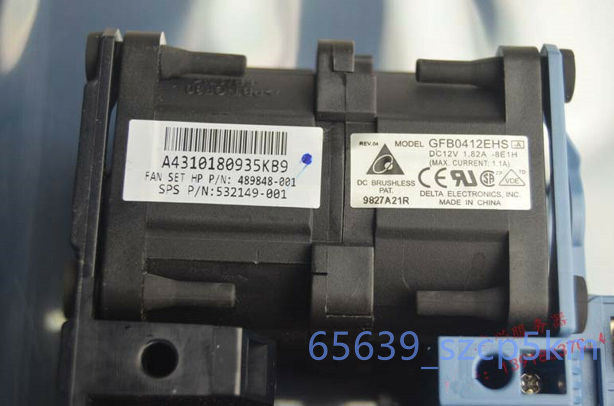 FOR HP DL360G6 DL360G7 DL360 G6 G7 GFB0412EHS 489848-001 Server Cooling Fan