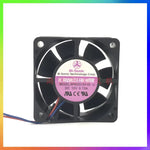 1PCS Bi sonic BP602512H-03 12V DC 0.13A 6025 6cm Cooling Fan