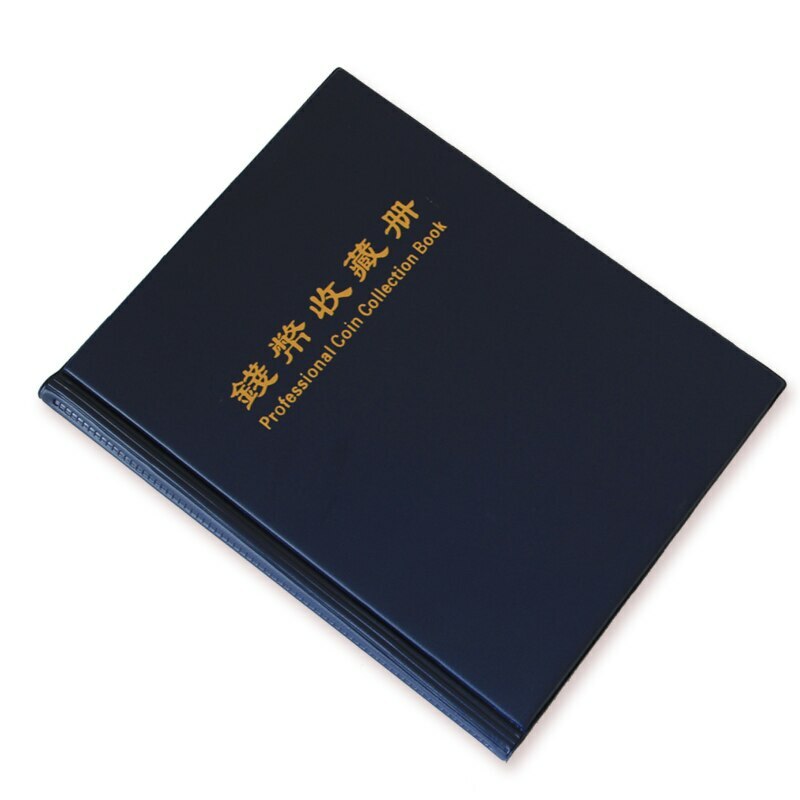 200 Pcs Coins Album for Fit Cardboard Coin Holders Coin Collection Book