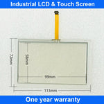 Touch Screen Panel Glass Digitizer PanelView C400 2711C-T4T + Keypad Keyboard