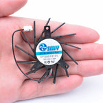 2pcs DFS601012L 12V 1.6W 54mm 35x35x27mm graphics card heat sink cooling fan