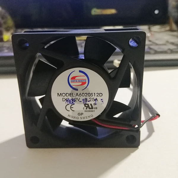 HONG SHENG A6020S12D Graphics card cooling fan DC12V 0.25A 2Pin