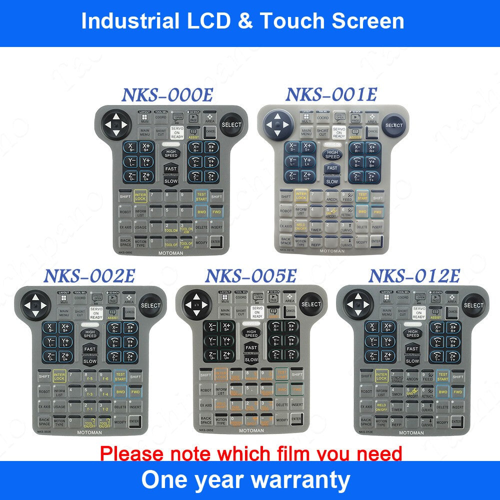 Plastic Case Cover for Yaskawa NX100 JZRCR-NPP01B-1 +Touch Screen +Film +Display