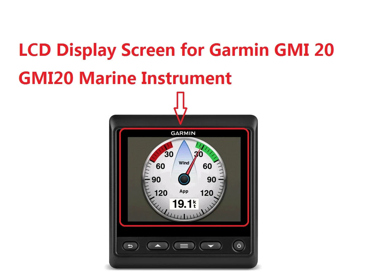LCD Display Screen for Garmin GMI 20 GMI20 Marine Instrument Display