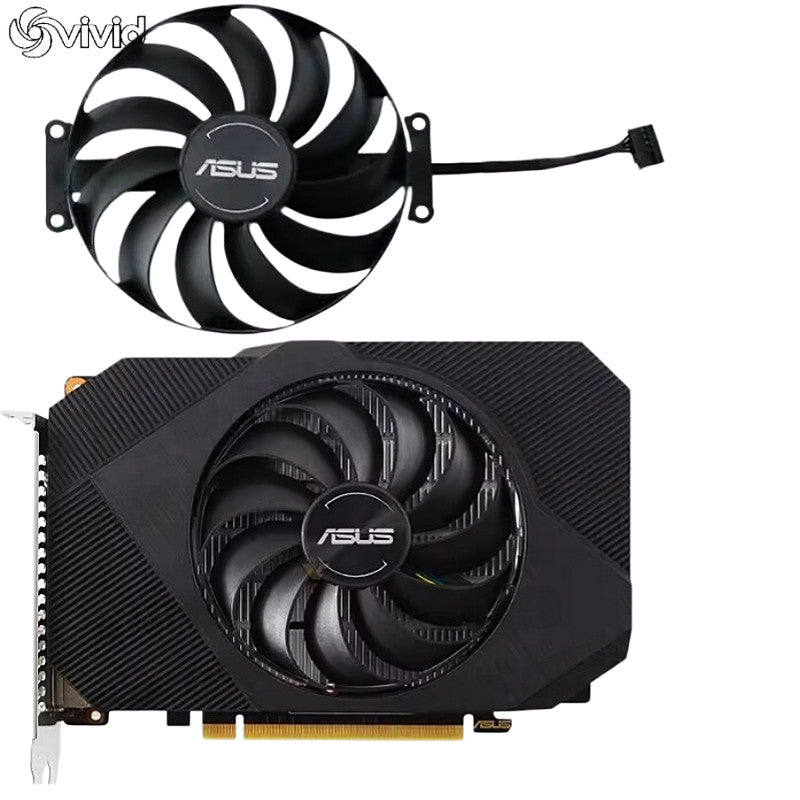 ASUS GTX1650 1630 GDDR6 4GB PHOENIX Graphics Fan FDC10U12D9-C