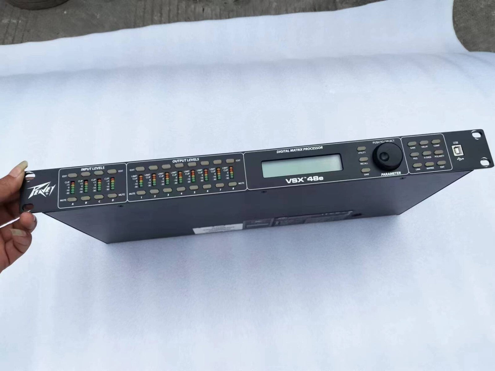 1PC Used Peavey VSX 48E VSX48E Audio Processor by Urgent transportation