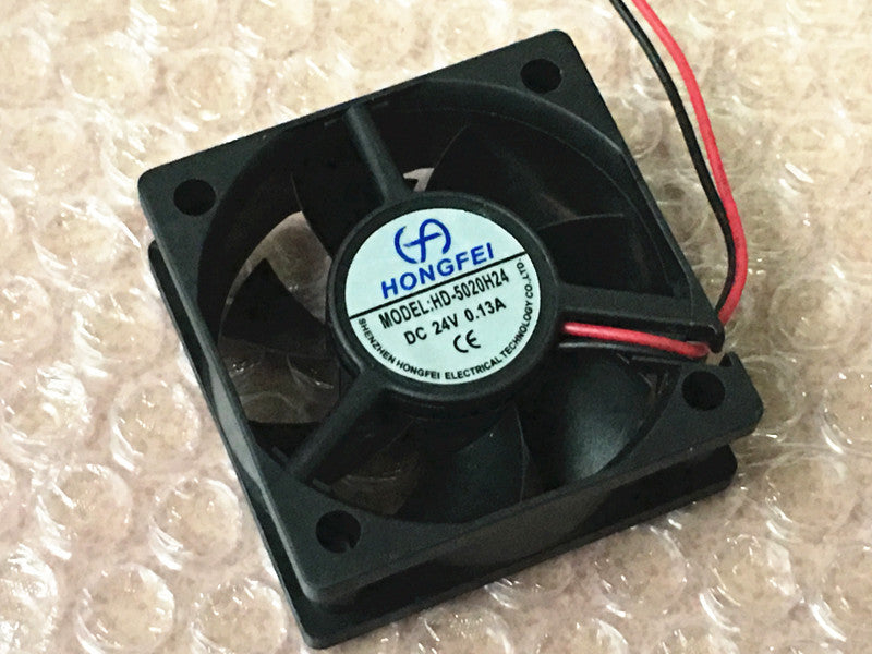 HONGFEI HD-5020H24 5020 5CM 24V 0.13A Power Supply Fan Chassis Cooling Fan