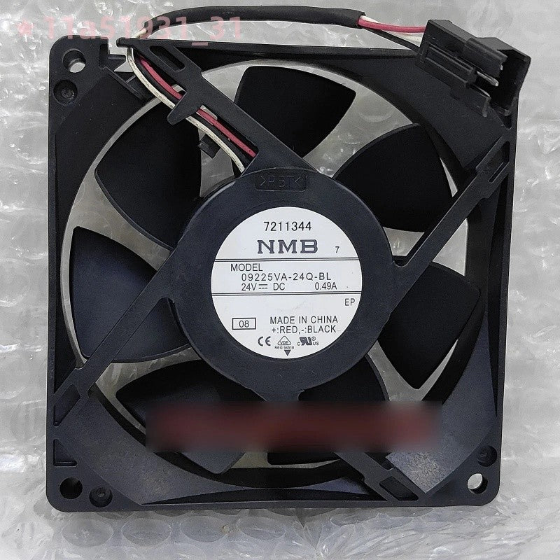 NMB 09225VA-24Q-BL DC24V 0.49A 3-Pin Silent Cooling Fan FREE SHIPPING