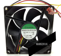 sunon 9225 DC12V 1.3w EE92251S3-D010-C99 3pin Motor protection cooling FAN