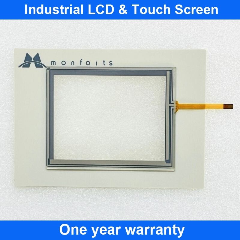 Touch Screen Panel Glass EL 105C EL105c Monforts 3251-0003 + Overlay Film