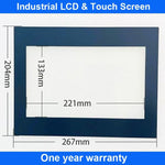 Touch Screen Panel Glass Digitizer For T010-1201-T910 BKO-C12159 + Overlay Film