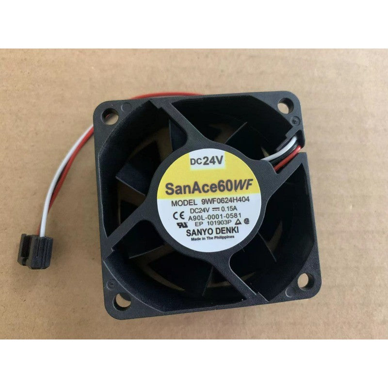 1PC SanAce60WF 9WF0624H404 24V 0.15A A90L-0001-0581 FANUC cooling fan