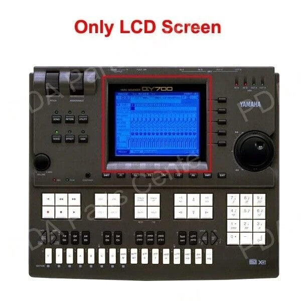 LCD Display Screen For Yamaha QY700 Digital Mixing Console Repair Replacement