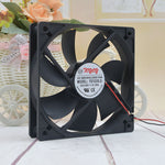 1pc TONON TD1225LS 12V 0.18A 120*120*25MM 12CM 2Pin Cooling Fan
