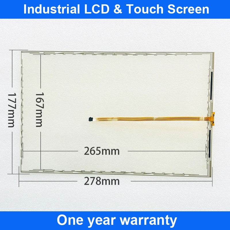 Touch Screen Panel Glass Digitizer For PanelView Plus 7 2711P-T12W22D9P Touch