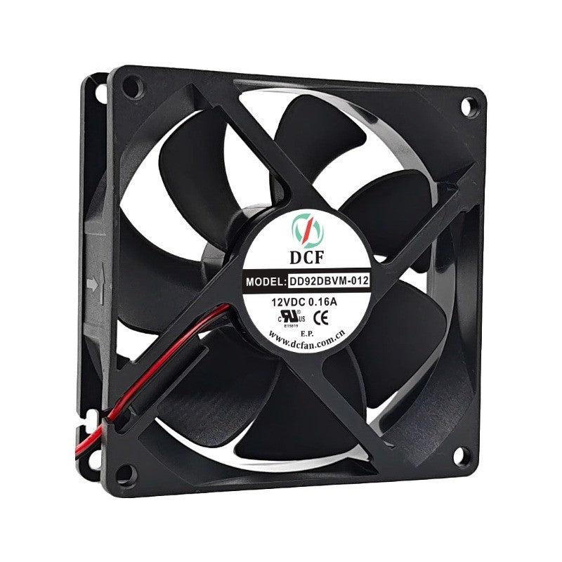 DCF DD92DBVM-012 9025 DC12V 0.16A 9CM 2-Wire Inverter Cooling Fan