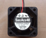 SANYO 109P0412H602 4020 12V 0.11A 4 cm 2 wire mute cooling fan