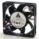 for delta EFB0512HA 5010 12V 0.15A 5CM 5 cm wire ball CPU cooling fan