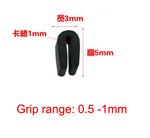 U Channel Rubber Seal Strip Edge Trim Door Edge Guard Weatherstrip Insulation 1M