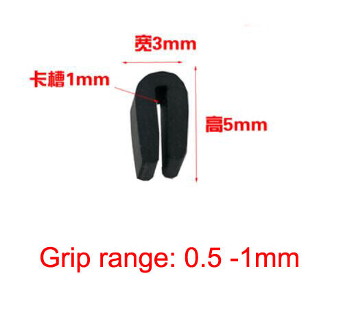U Channel Rubber Seal Strip Edge Trim Door Edge Guard Weatherstrip Insulation 1M